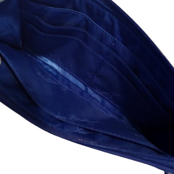 Vera Bradley Florida Gators Wrislet Wallet Card Holder Front-Zip Pocket Blue - Picture 4 of 5